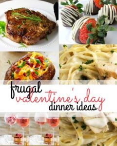 You can have a nice Valentine's Day dinner at home for less. Here are some Valentine’s Day dinner ideas that include ingredients that are on sale right now!