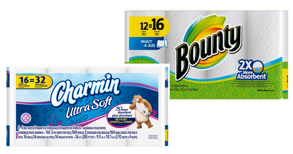bounty and charmin coupons