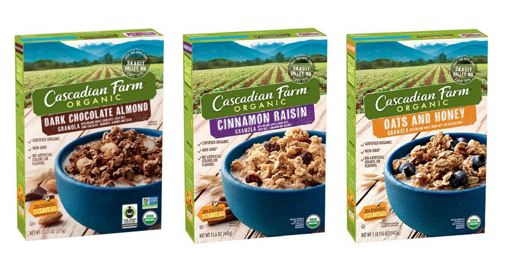 cascadian farms granola