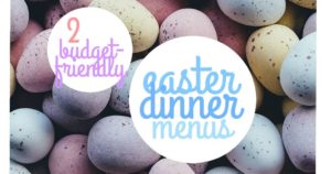 easter dinner menus