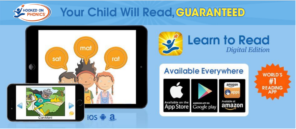 HookedOnPhonics ®  Digital Learn To Read Program