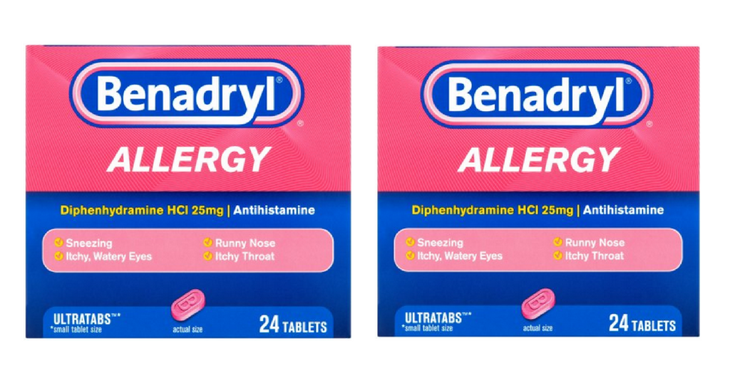 benadryl allergy tablets