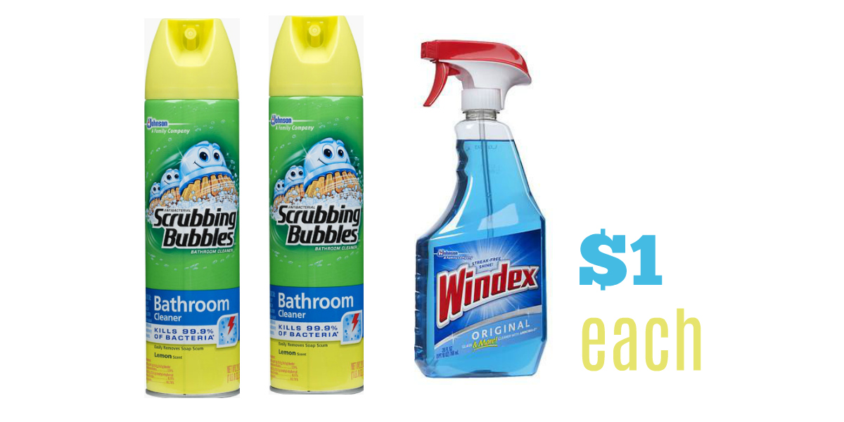Windex Wipes & Scrubbing Bubbles Gel $1.29 at Publix - My Publix Coupon  Buddy