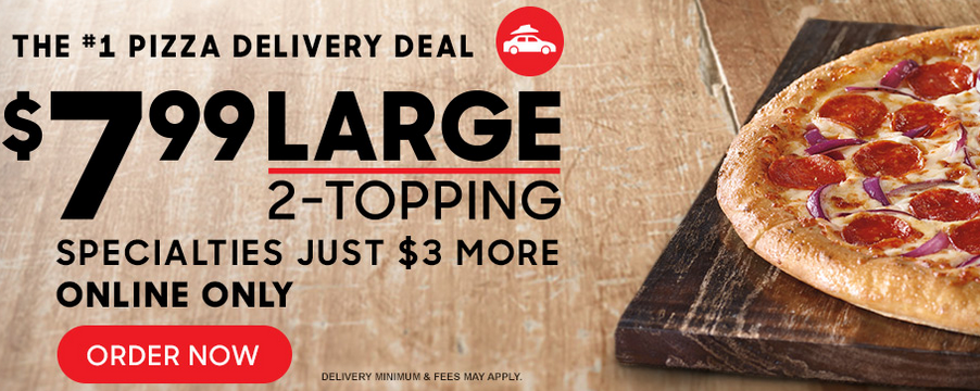 Pizza Hut Deal 7 99 Large 2 Topping Pizza Southern Savers