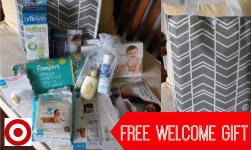 target free baby gift bag