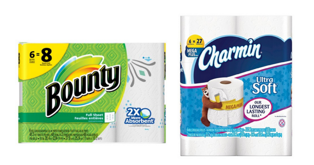 bounty and charmin coupons