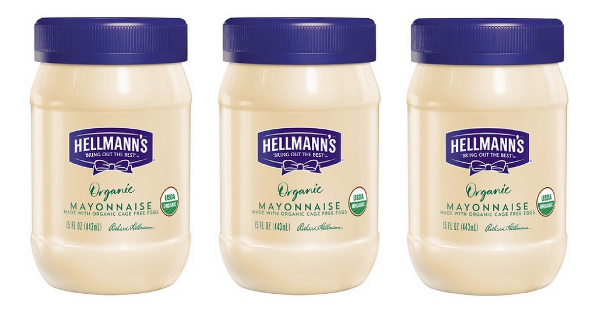 hellmann's organic mayo