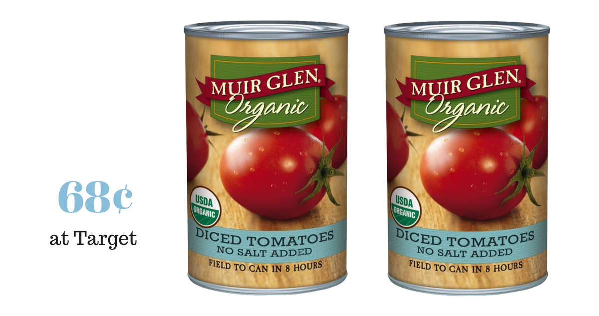 Muir Glen Tomatoes Only 68 At Target Southern Savers