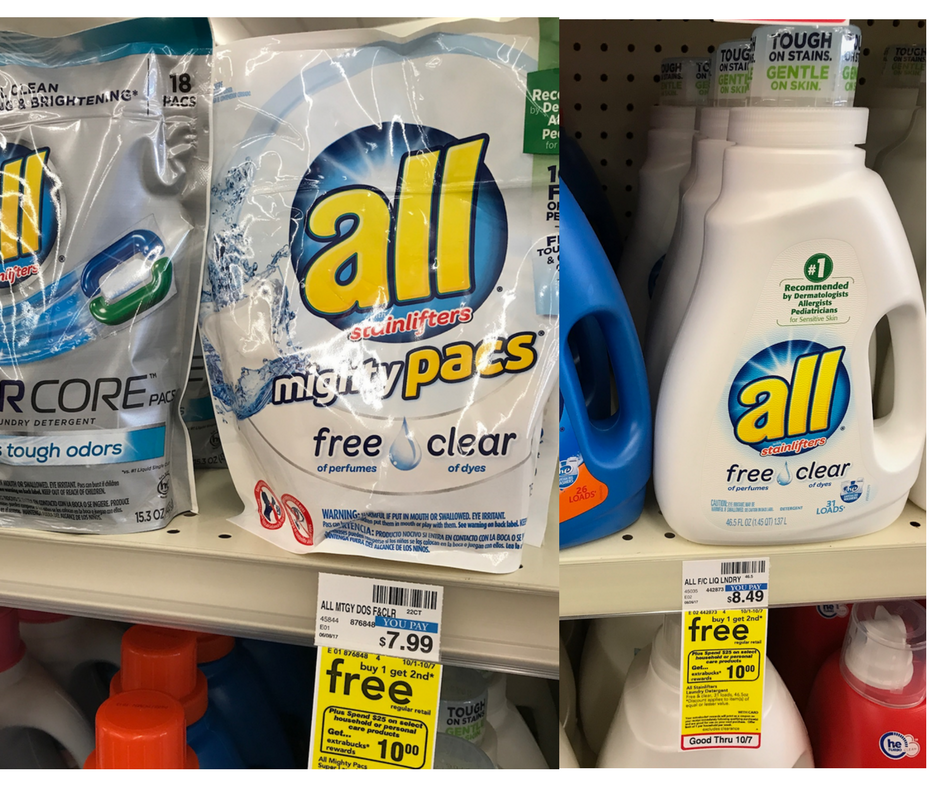 all detergent at cvs