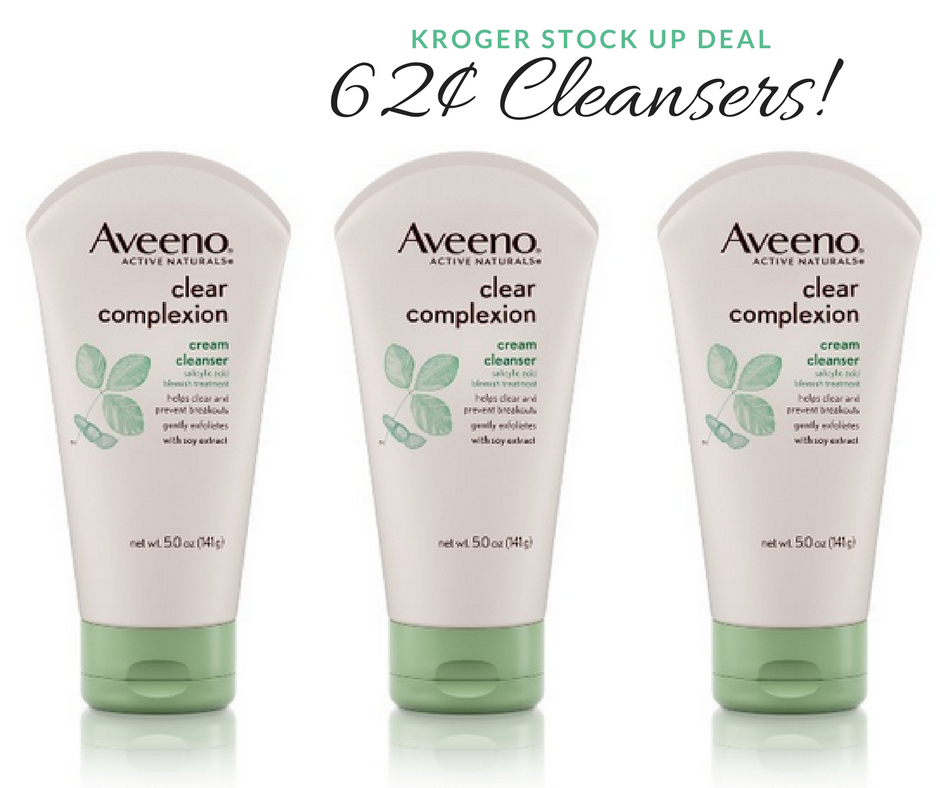 aveeno cleansers