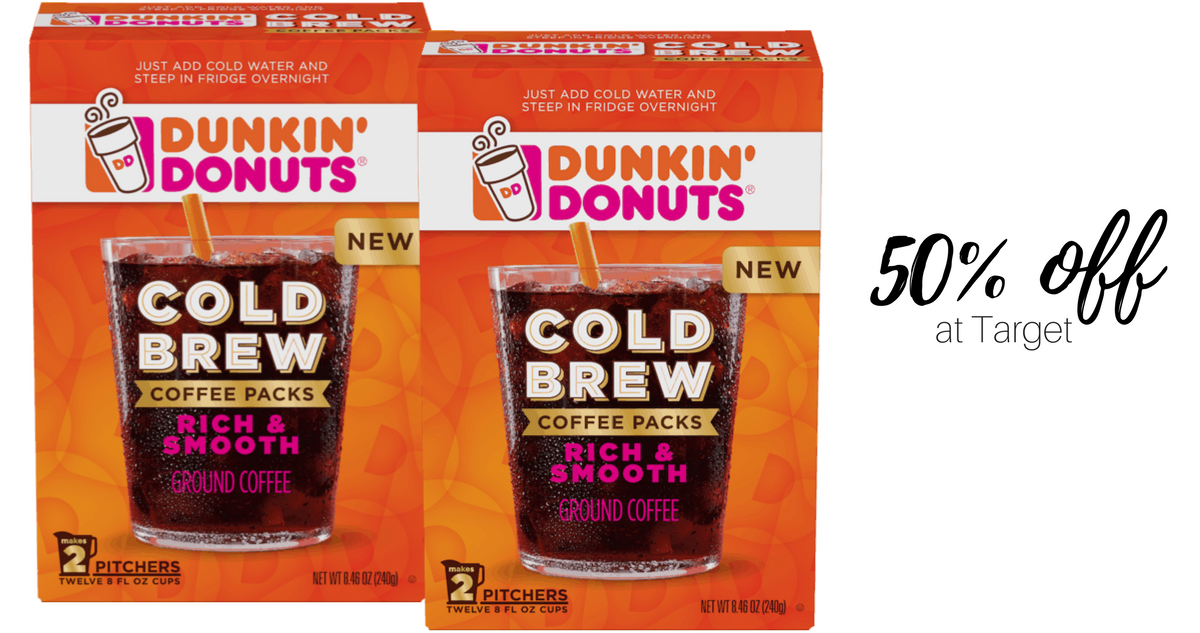 Dunkin' Donuts Cold Brew Coffee