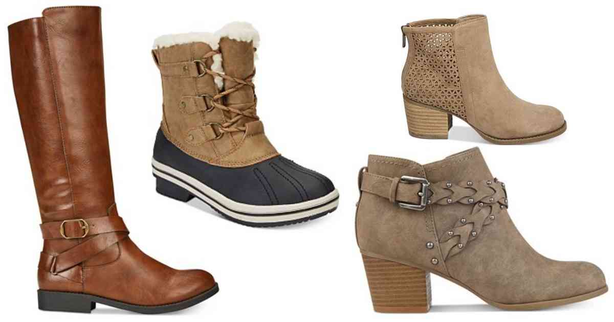 Macy's Sale: Boots Starting at $14.88 