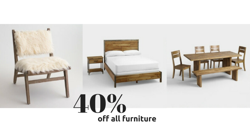 World Market: 40% Off Furniture + Free Shipping :: Southern Savers