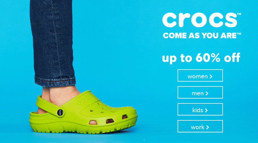 Zulily Sale: Crocs Shoes for $9.99 
