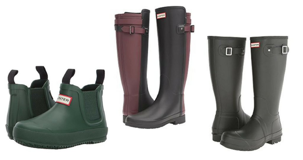 best deal on hunter rain boots
