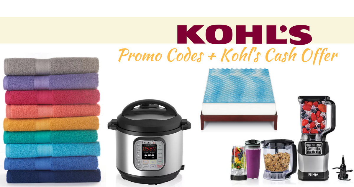 kohl's coupon codes
