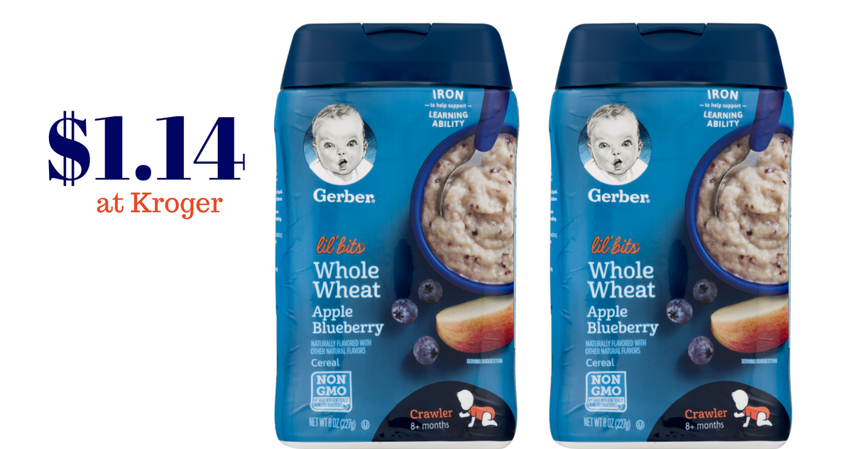 Gerber Coupons | Cereal For $1.14 Per 