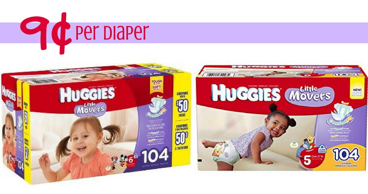 Huggies Coupon Makes Diapers 9¢ Per Diaper Southern Savers