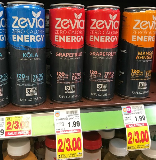 Free Zevia Soda, Energy Drinks & Sparkling Water at Kroger Southern