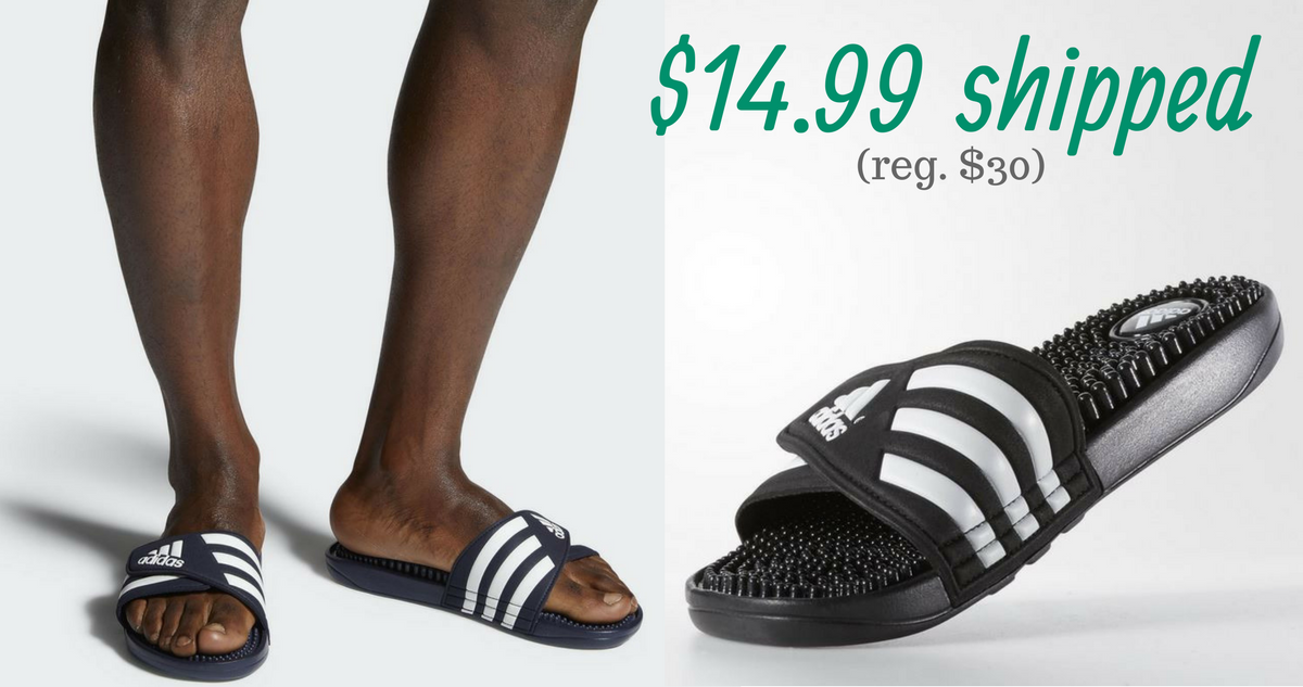 Adidas Slides Sandals, $14.99 (reg. $30 