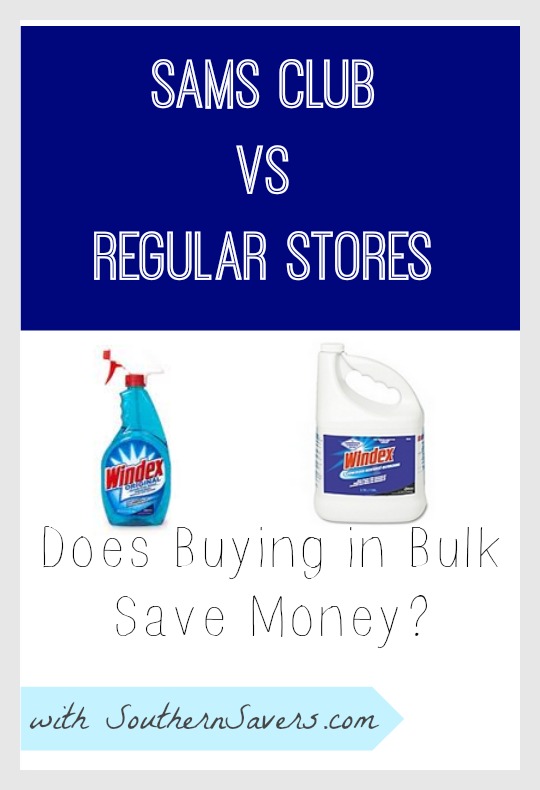 Does Buying in Bulk Save Money Sam's Club vs. Regular Store Prices
