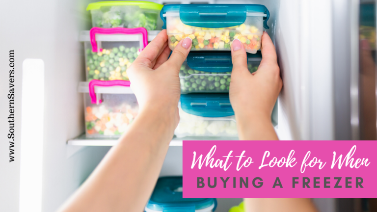 What to Look for When Buying a Freezer :: Southern Savers