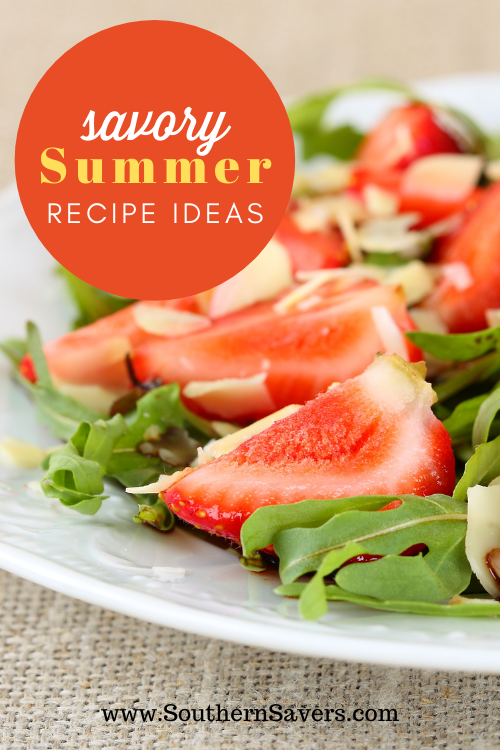 These savory summer recipe ideas are full of flavor; there's nothing bland here. Enjoy these flavors from around the world!