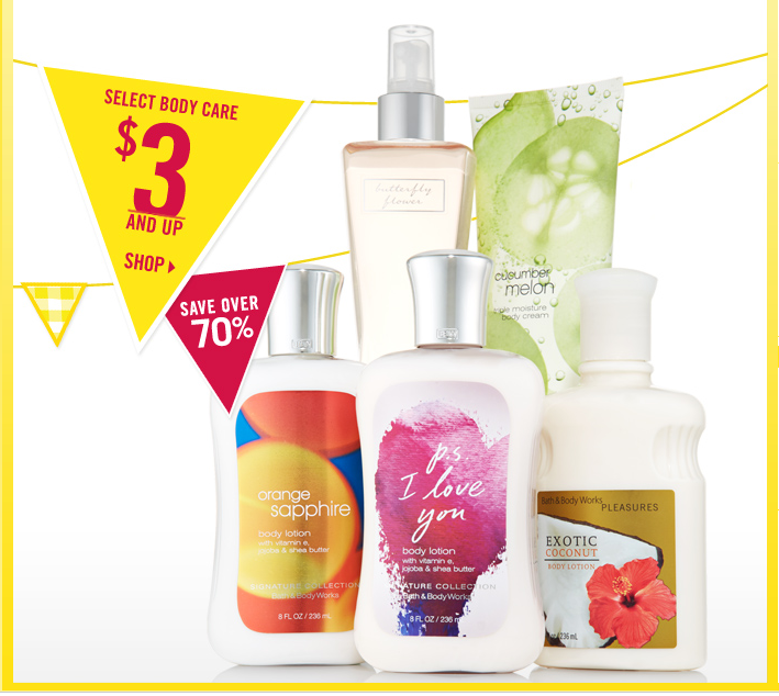 Bath and Body Works $10 off $40 and 75% off :: Southern Savers