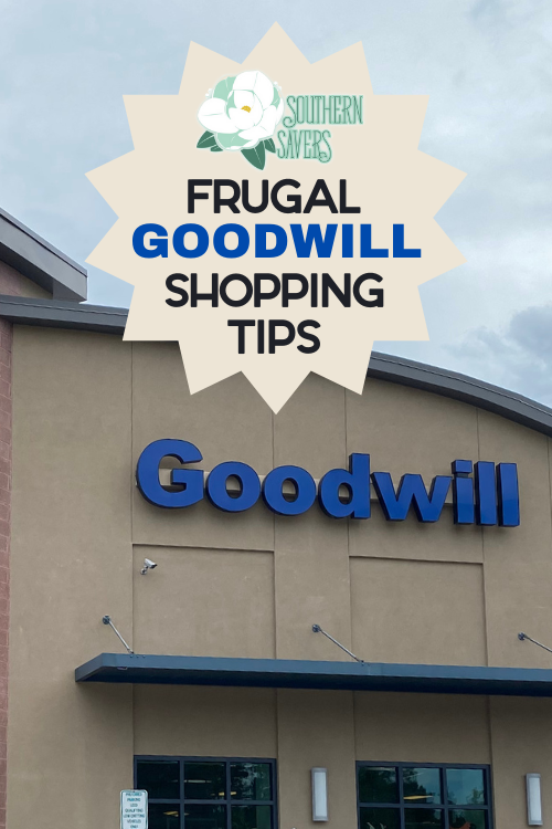 There are lots of ways to save money on clothes, but one of my favorites is Goodwill. Here are my frugal Goodwill shopping tips to save you money!