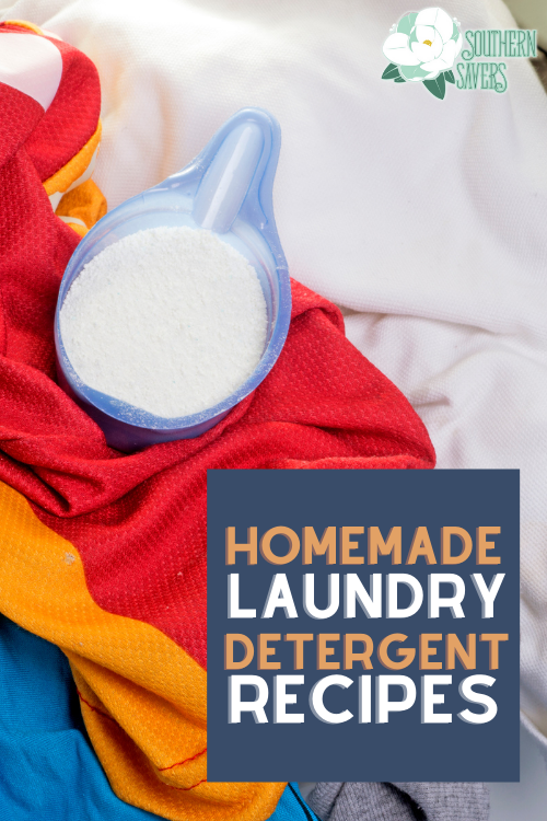 You can get good deals on laundry detergent at the store, but you can also make your own! Here are two ways to make homemade laundry detergent.