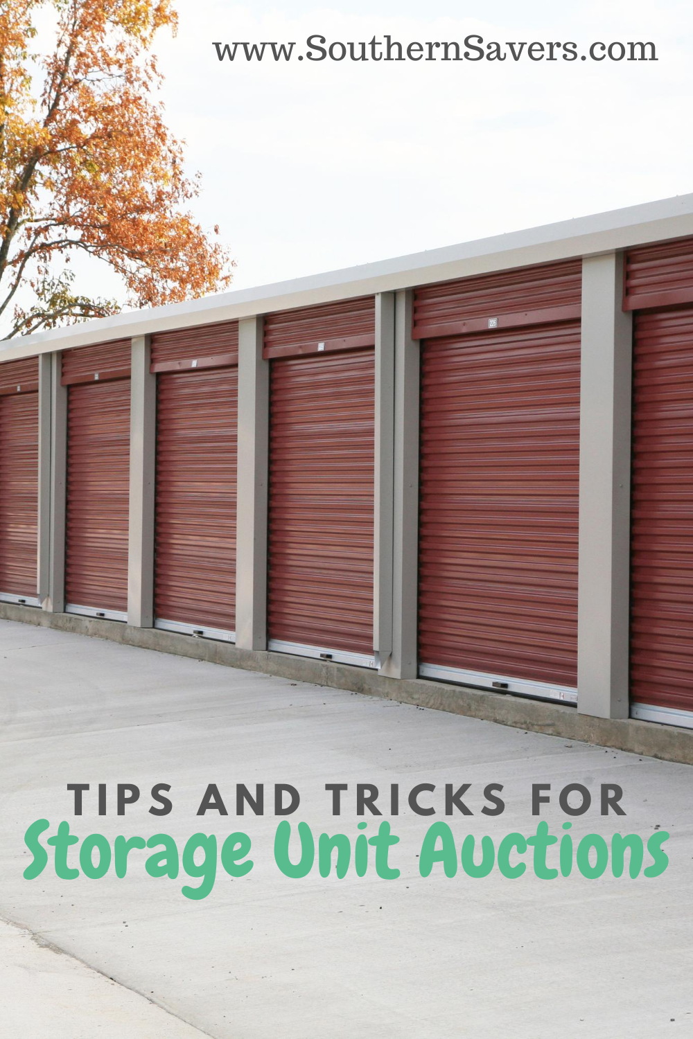 Storage unit auctions are risky, but the risk can pay off. See these tips and tricks to decide if going to one is right for you!