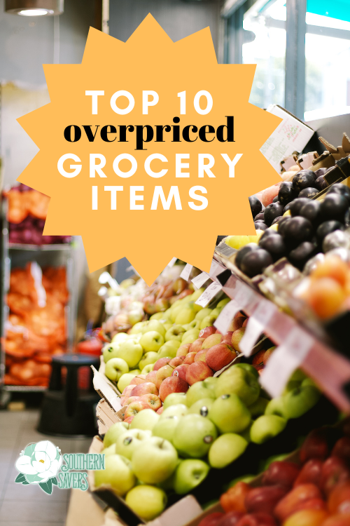 If you want to save money at the store even when prices are rising, be sure to avoid these top 10 overpriced grocery items!