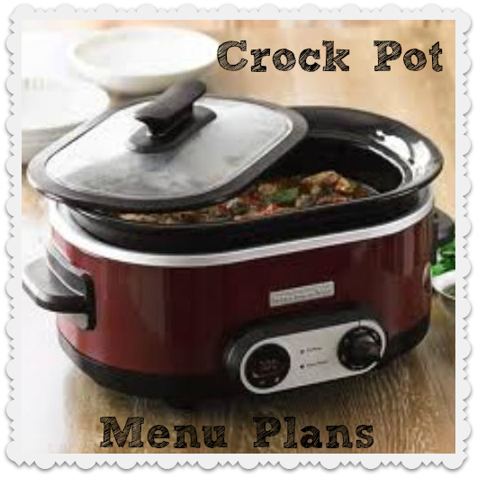 Menu Plans Frugal Crock Pot Dinners Southern Savers