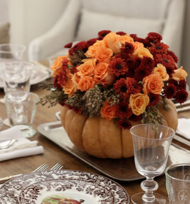 Here's a post on different ways to decorate your home using pumpkins!