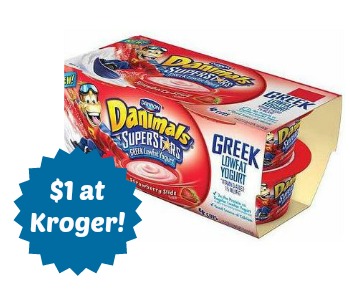 Dannon Yogurt Coupon | Danimals SuperStars $1 at Kroger! :: Southern Savers
