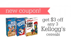 Kellogg's Coupon: $3 Off Any (3) Cereals :: Southern Savers