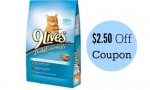 $2.50 Off 9Lives Cat Food Coupon :: Southern Savers