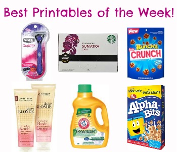 Best Printable Coupons of the Week | Dole, Nestle, Post, Schick ...