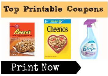 Top Printable Coupons | Febreze, General Mills, Pillsbury &amp; More ...