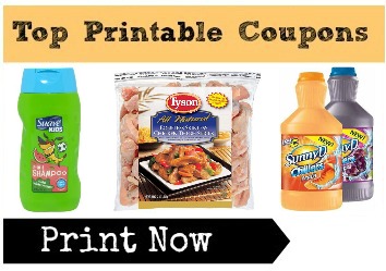 New Printable Coupons | Suave, Sunny Delight, Tyson &amp; More! :: Southern ...