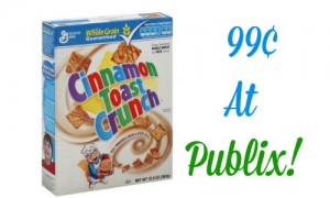 Cereal Coupons | 99¢ Cinnamon Toast Crunch At Publix! :: Southern Savers