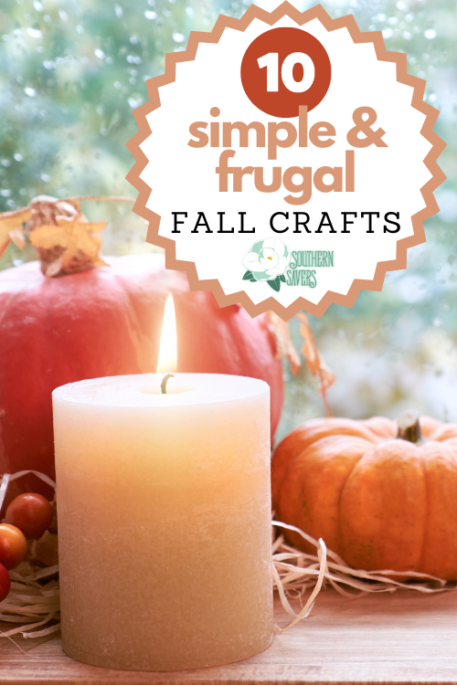 You can decorate your home for fall without spending a fortune. Here are 10 simple and frugal fall crafts that are fun to do as well as decorate with!