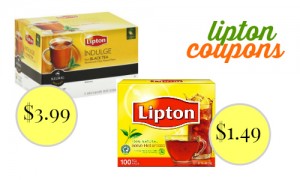 Lipton Tea Coupons | Makes Tea Bags $1.49! :: Southern Savers