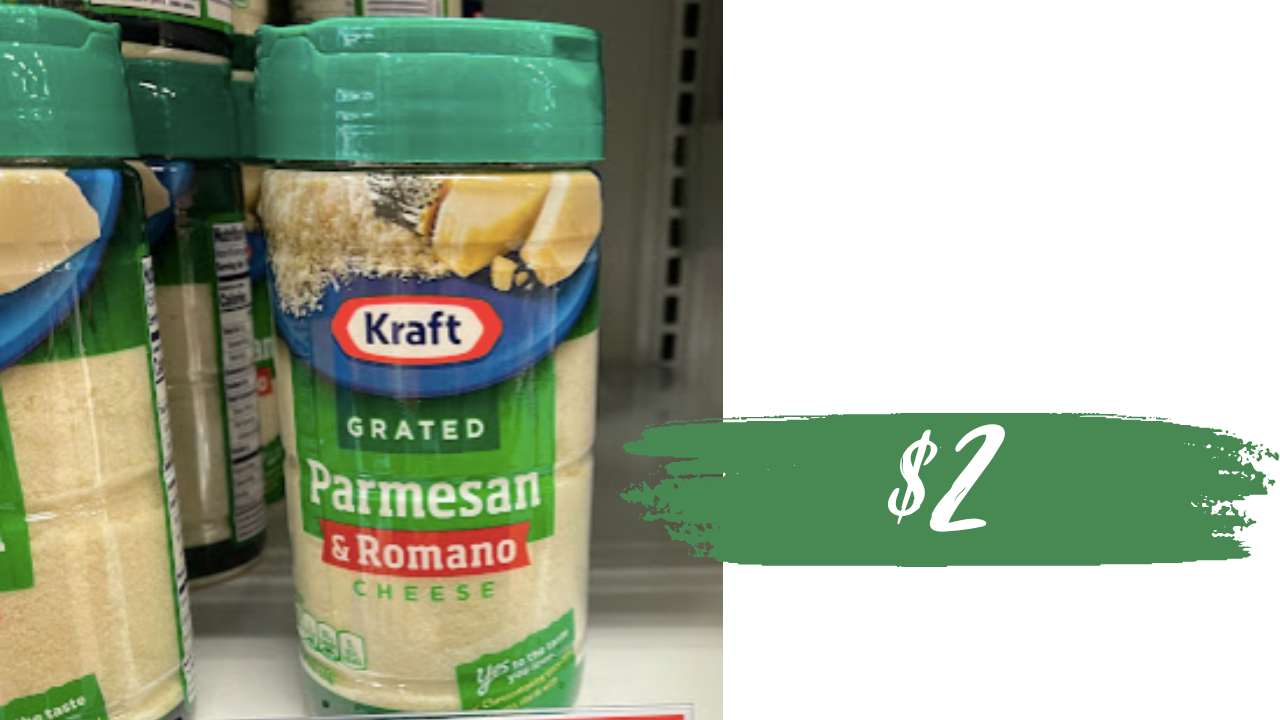 Stacking Deals on Kraft Parmesan Cheese 2 at Publix Southern Savers
