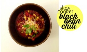 black bean chili