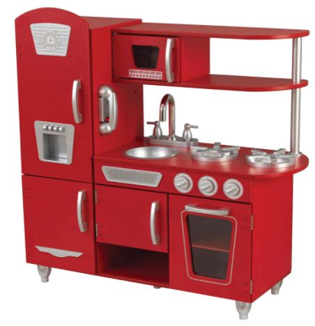 red play kitchen