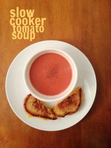 slow cooker tomato soup