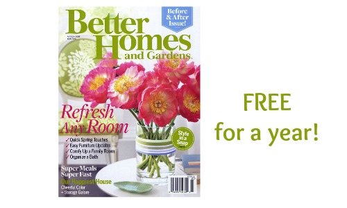 Free Better Homes And Gardens Magazine Subscription Southern Savers