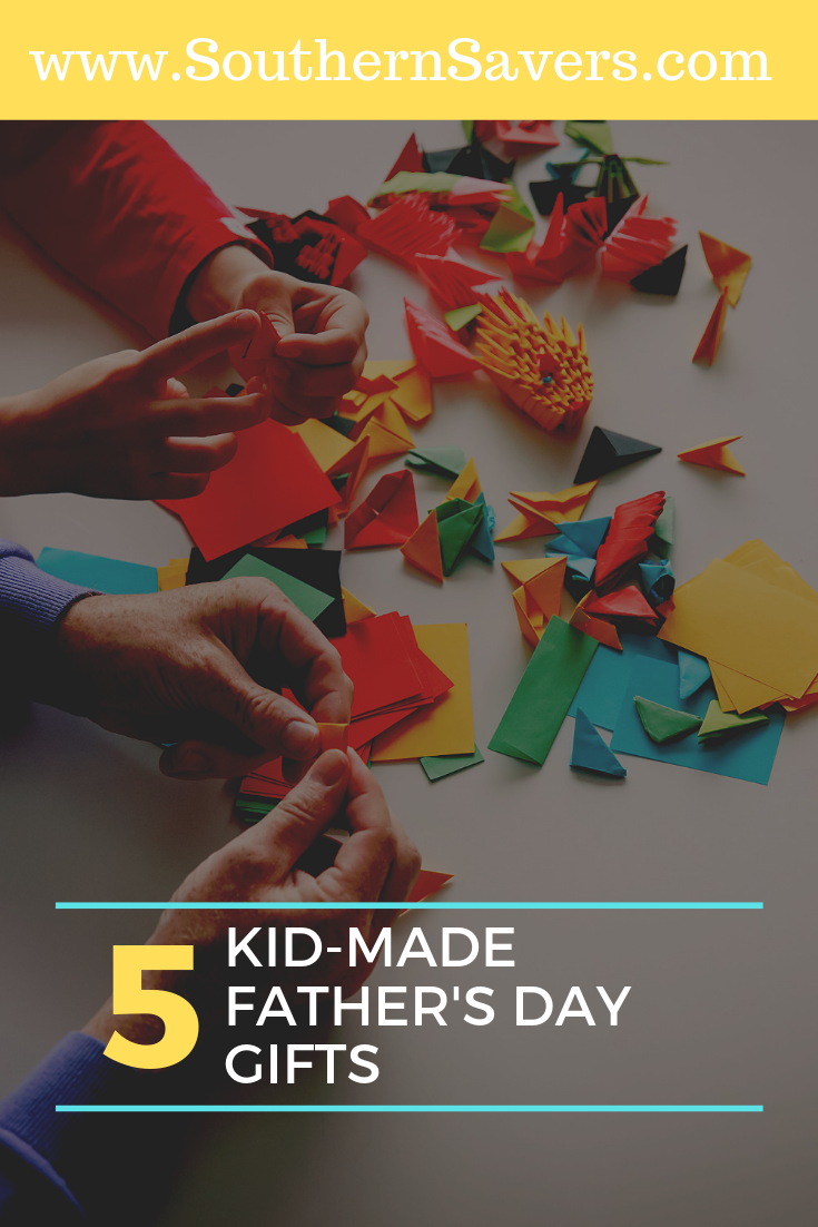 Let your kids show you how much they appreciate Dad with this kid-made Fathers Day gift ideas. They're simple and frugal, but they'll melt his heart!