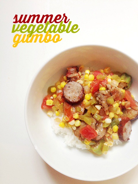 Frugal Recipe: Summer Vegetable Gumbo